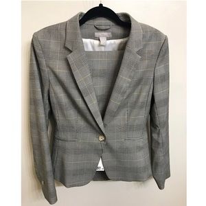 H&M Blazer & Pants Plaid Suit Set 6